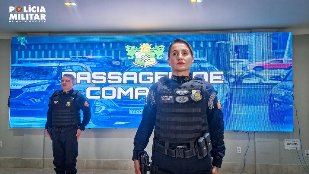 Polícia Militar oficializa coronel Grasielle Paes como nova Subchefe de Estado-Maior Geral da instituição