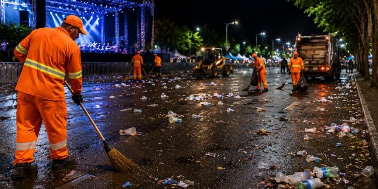 Código de Posturas prevê responsabilidade de organizadores pela limpeza de vias públicas após eventos em Rondonópolis