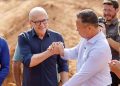 Cláudio Ferreira e Pivetta autorizam início das obras de asfalto e drenagem no Sagrada Família