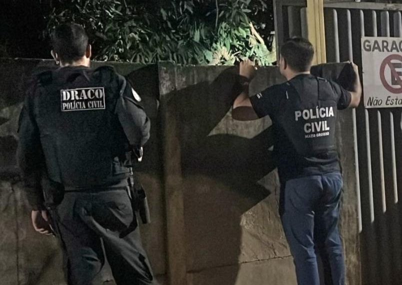 Polícia Civil MT deflagra operação e atinge núcleo de facção criminosa em Rondonópolis