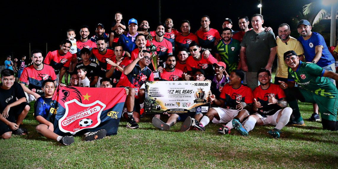 Comercial Mamed supera o Santa Cruz e conquista o título do Campeonato Integração de Futebol Amador