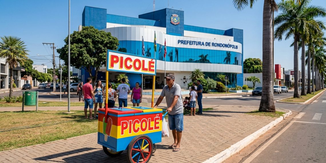 Prefeitura de Rondonópolis abre dispensa para contratar carrinho de picolé com 200 unidades e monitor