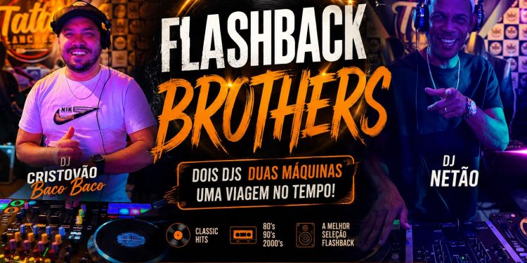 Flashback Brothers: dois DJs, dois equipamentos e uma nova maneira de viver o flashback em Rondonópolis