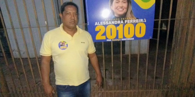 De Pátio para Alessandra: Odair José muda de palanque em Rondonópolis