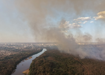 18º GAC investiga ação criminosa após incêndio ser provocado em área militar de Rondonópolis
